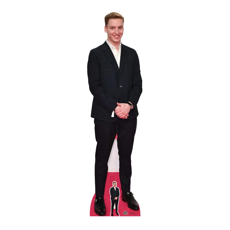 STAR CUTOUTS CS983 George Ezra Lifesize Cardboard Cutout With Mini