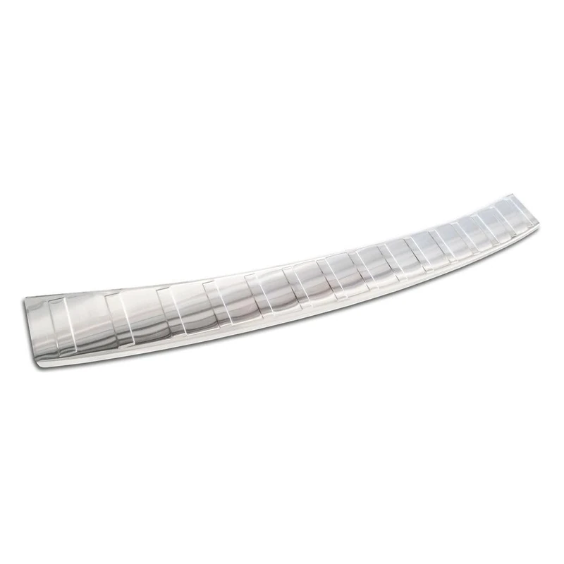 Avisa Stainless Steel Rear Bumper protector compatible with Opel Astra L HB 5-doors 2021- 'Ribs'