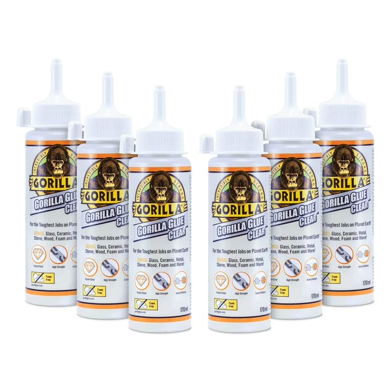 Gorilla Glue Clear 170ml (6 Pack)