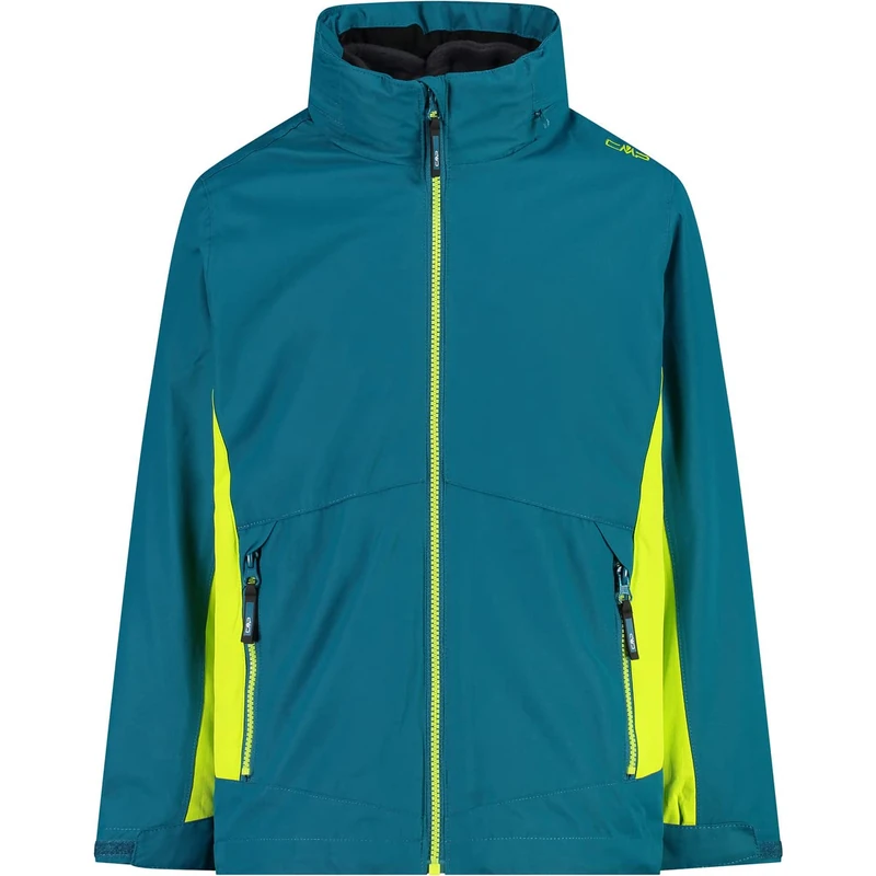 CMP Boys' Kid Jacket Fix Hood Detachble Inner Jacket