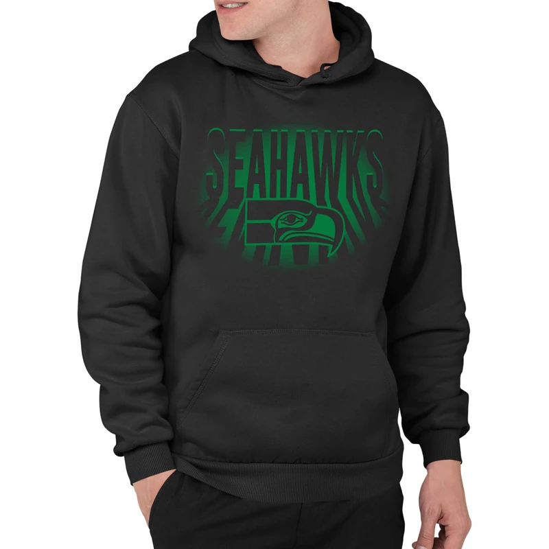 Junk Food Unisex's NFL Team Spotlight Hoodie Hooded Sweatshirt, Black, 3XL