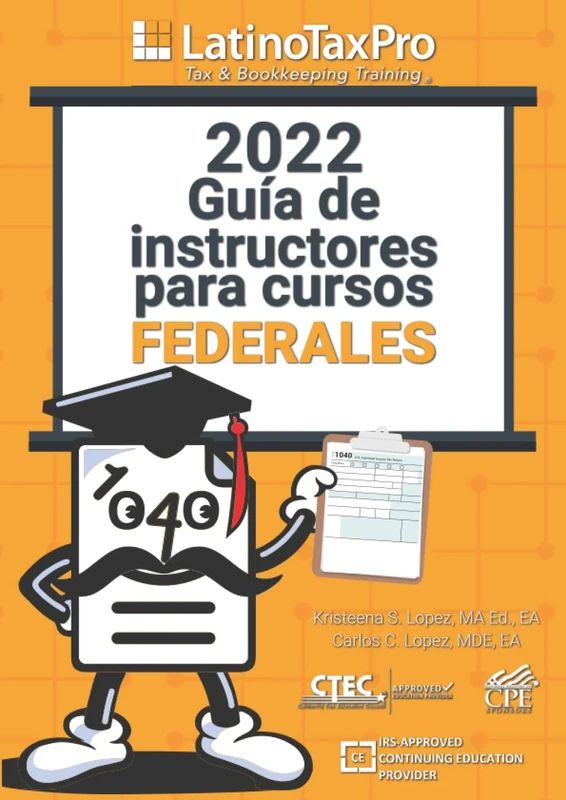 2022 Guía de instructores para cursos federales
