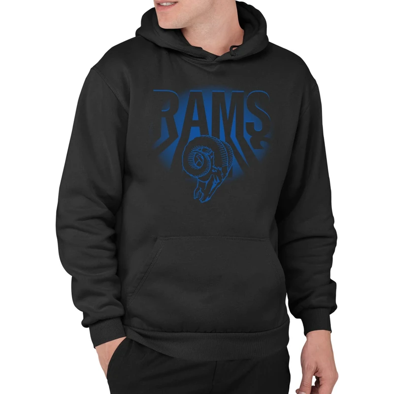 Junk Food Clothing x NFL. - Team Spotlight - Pullover Fleece Hooded Sweatshirt for Men and Women Black