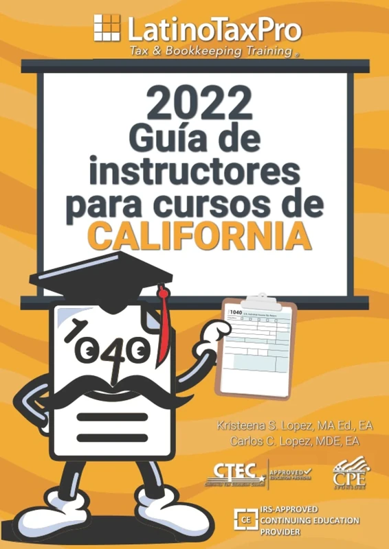 2022 Guía de instructores para cursos de California