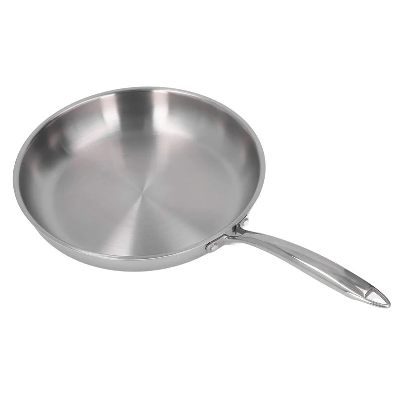 Mumusuki 28 cm Stainless Steel Frying Pan for Induction