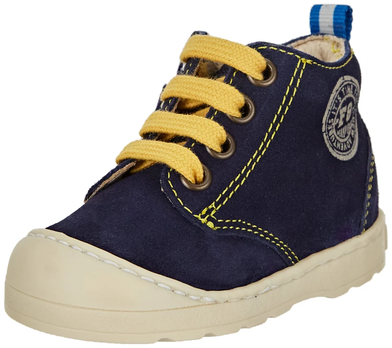 Falcotto BLUMIT Zip, Slippers, Navy-Yellow, 21 EU, Navy Yellow - Image 1