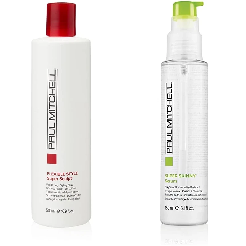 Paul Mitchell Super Sculpt 500ml & Super Skinny Serum, 150 m