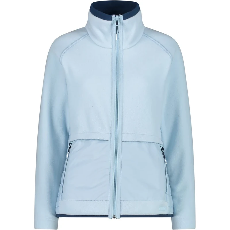 CMP Women's jacket Coat, Cristall Blue, 48 (EU)