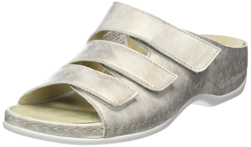 Berkemann Franziska Women's Slippers, Antique Silver, 7 UK