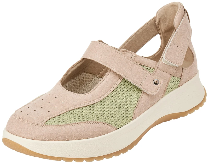 Berkemann Women's Kari Trainers, Beige Green, 6.5 UK