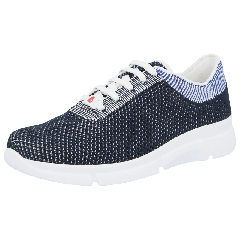 Berkemann Women's Niki Sneaker, Night Blue White, 4.5 UK