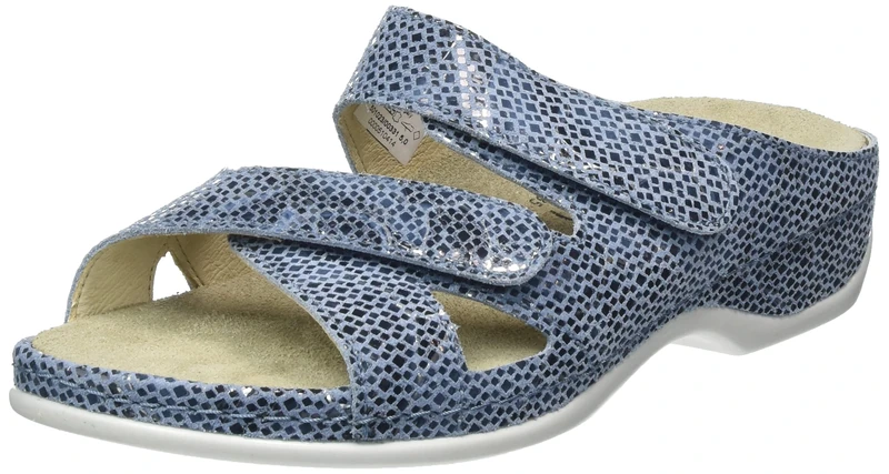 Berkemann Women's Felia Slipper, Metallic Blue, 9 UK