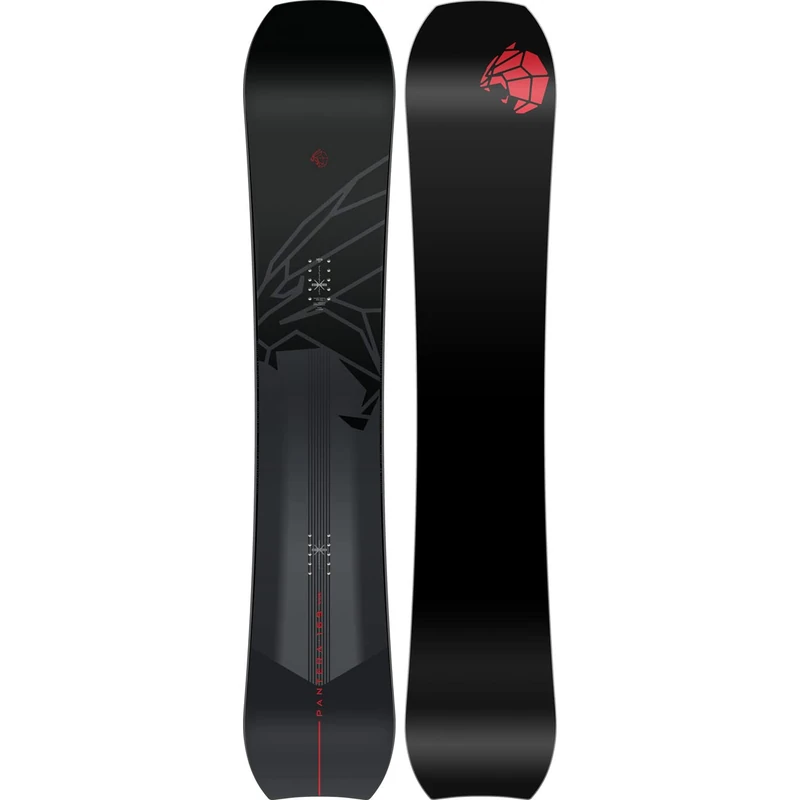 Nitro Snowboards Men's Pantera Wide BRD '23 Allmountain Board, Directional, True Camber, Mountain, Wide, for Large Feet