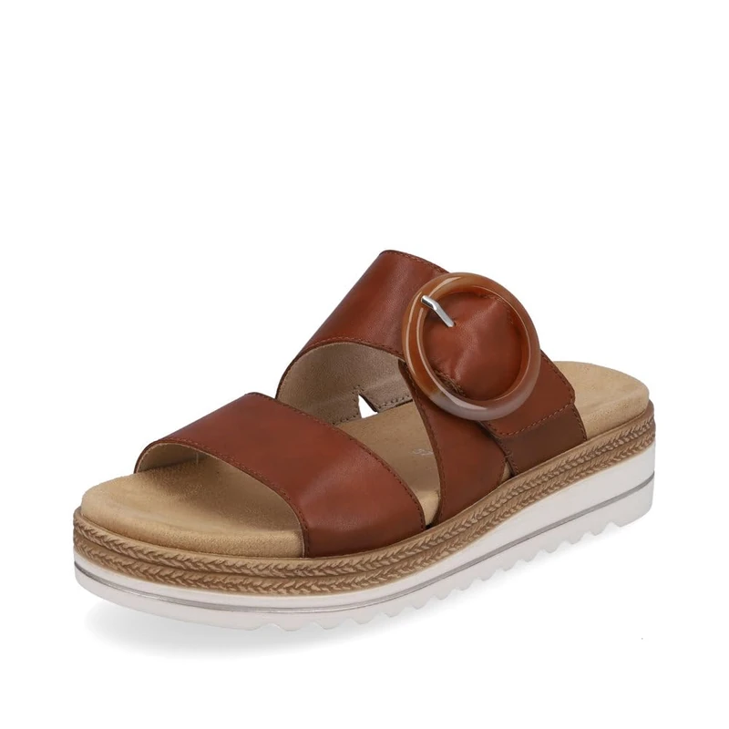 Remonte Women's D0Q51 Sandals, Brown 24, 4 UK
