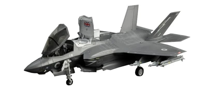 ITALERI -2810 F-35 B Lightning II STOVL Version, 1:48 Scale, Model Kit, Model Kit, Plastic Modeling, Multicolor, IT2810