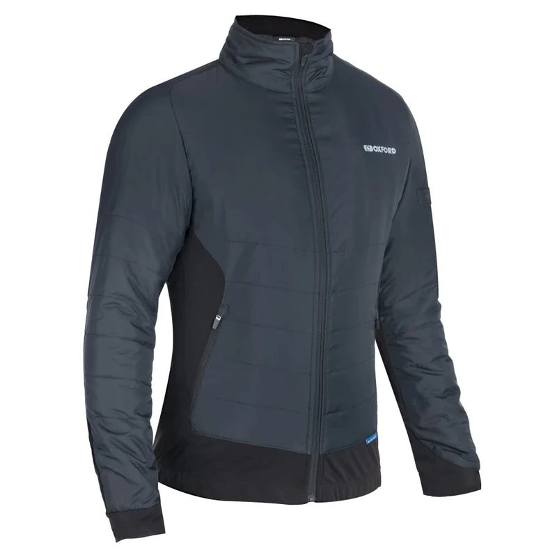 Oxford Advanced Expedition Mid Layer Thermal Motorcycle Jacket, Black, XL