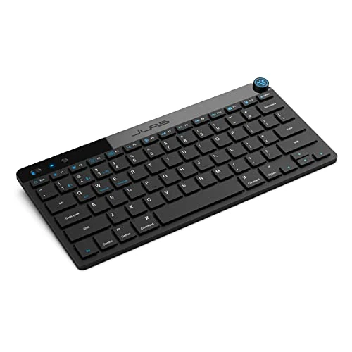 JLab GO Wireless Keyboard - Bluetooth Keyboard Compatible with PC, Tablet, Mac, iPad and Android and iOS OS OS