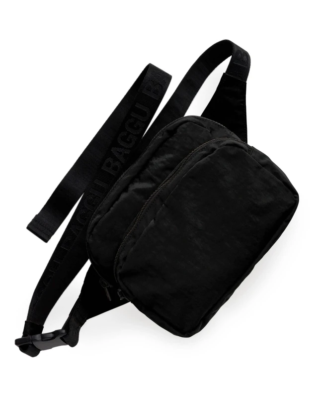BAGGU Fanny Pack, Black, 45"