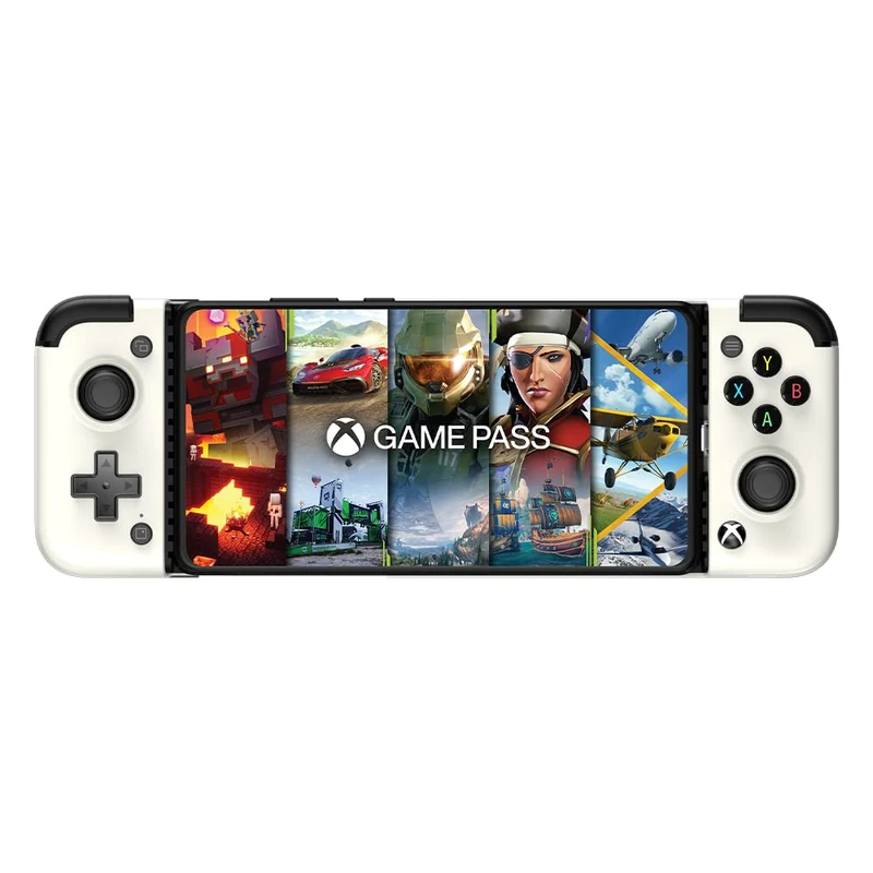 GameSir X2 Pro Mobile Game Controller for Android Type-C (100-179mm), Phone Controller for xCloud, Stadia, Luna, Diablo Immortal - 1 month Xbox Game Pass Ultimate -Passthrough Charging (White)