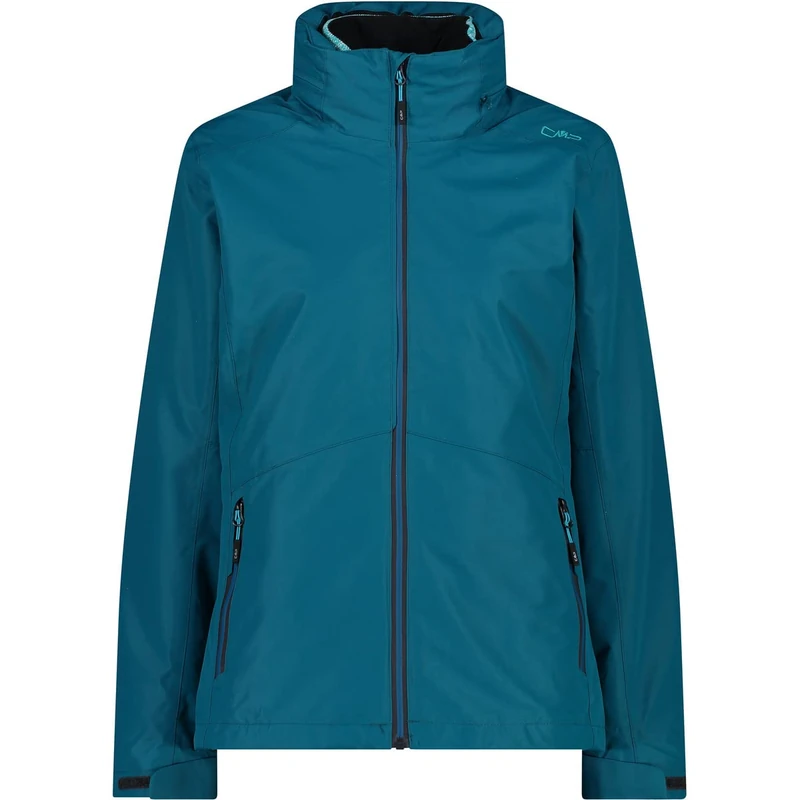 CMP Women's Jacket with Zip Hood Detachble Inner Jacket