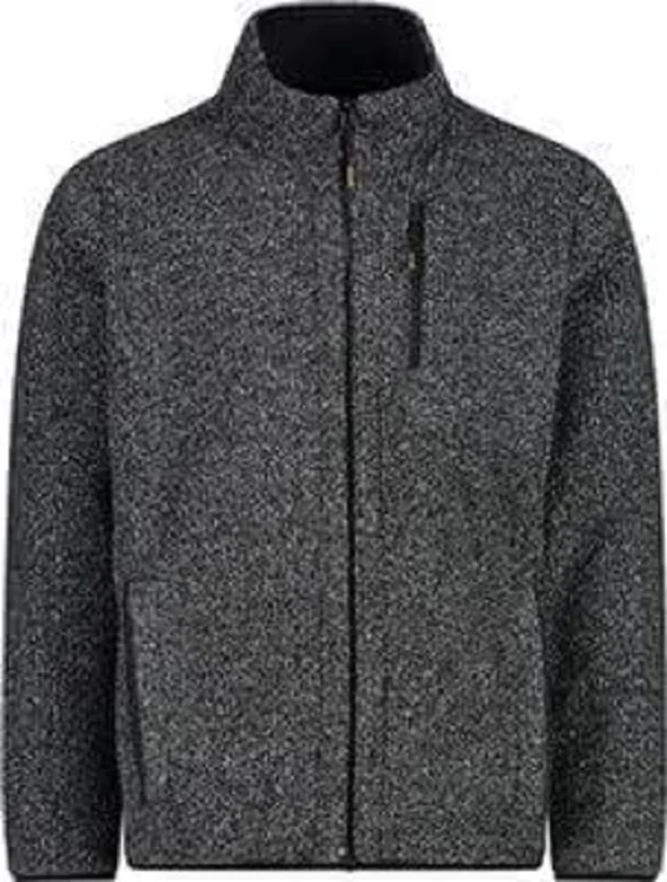 CMP Man Jacket, Nero Mel, 50