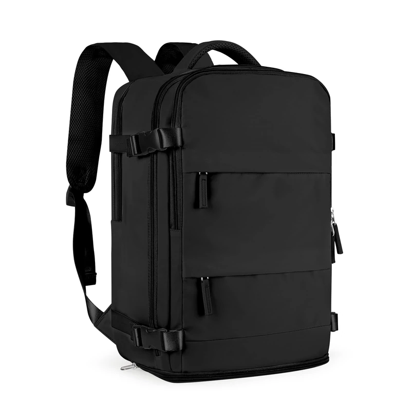 coofay Casual Backpack Traveling Backpack, A-black, L, Travel Backpacks - Image 1