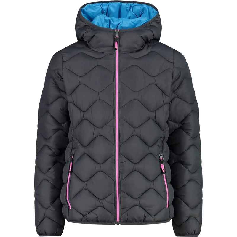 CMP Girls' Kid G Jacket Fix Hood Jacket