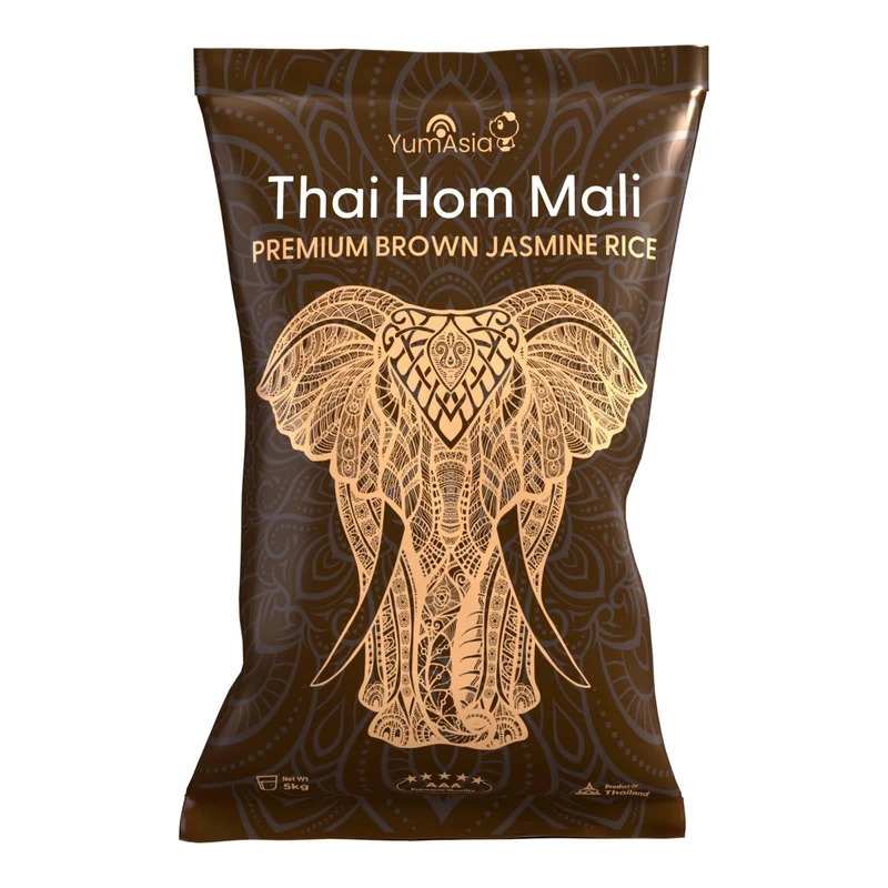 Yum Asia Thai Hom Mali Premium Jasmine Brown Rice - 5kg