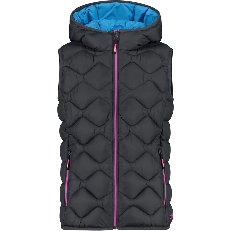 CMP Girls' Kid G Vest Fix Hood Vest