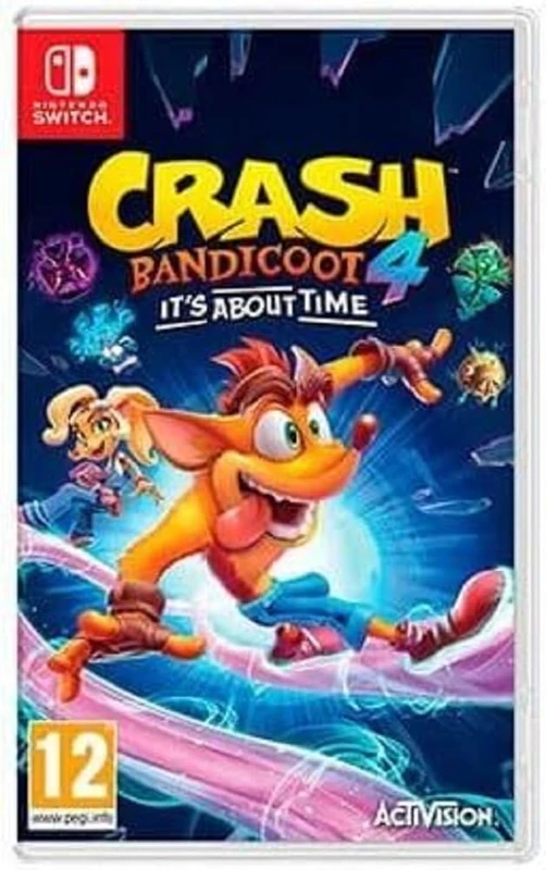 ACTIVISION - Crash Bandicoot 4 It's About Time-Switch Video Games, Multicolor (VJGSWIACT20294228)