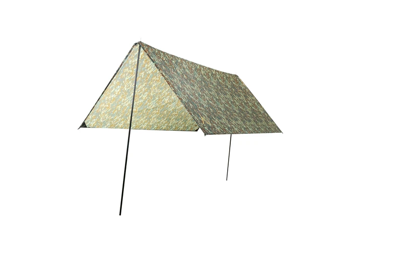 GRAND CANYON Zuni 3.3 x 3 m Multifunctional Tarp/Awning with Poles, Tent Tarpaulin, Waterproof, UV50+ Protection, Bivouac, Camping, Outdoor, Garden