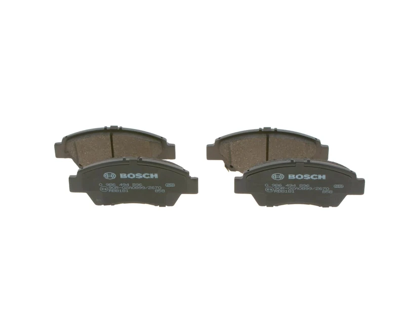 Bosch BP1884 Brake pads - ECE-R90 certified - 1 set of 4 pads