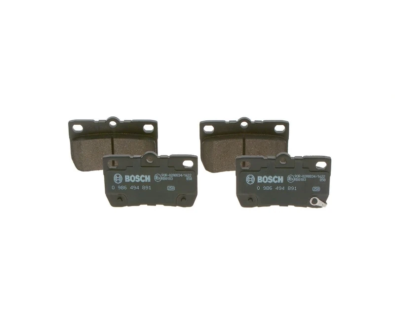 Bosch BP1879 Brake pads - ECE-R90 certified - 1 set of 4 pads