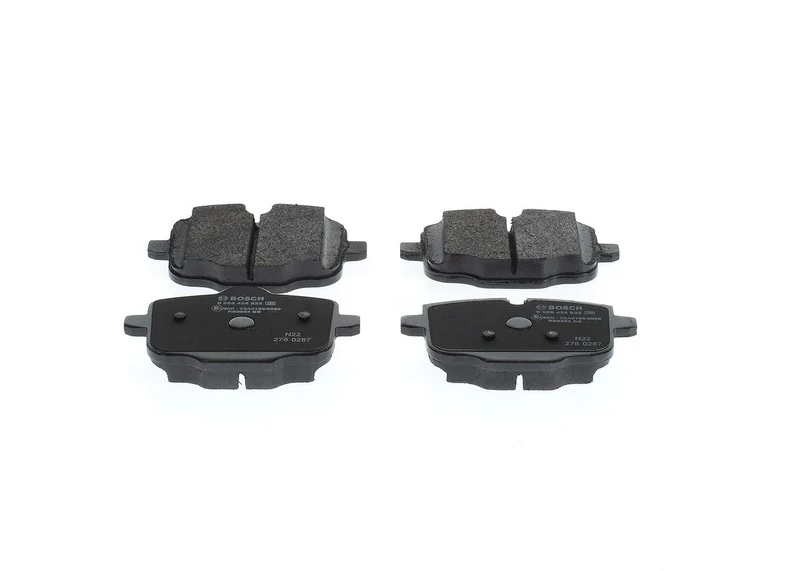 Bosch BP2540 Brake pads - ECE-R90 certified - 1 set of 4 pads