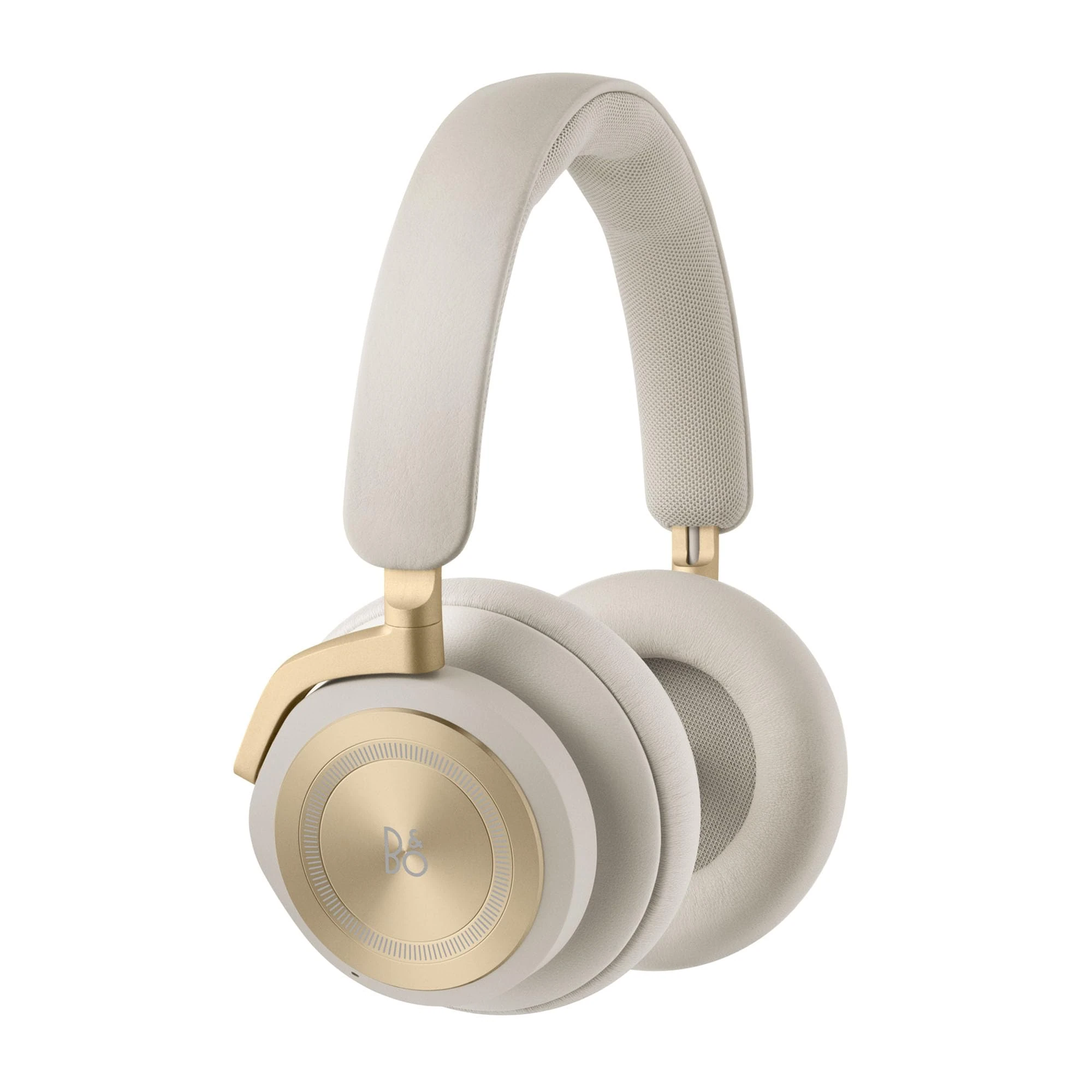 Bang & Olufsen Beoplay HX - Premium Wireless Bluetooth Over-Ear Active Noise Cancelling Headphones, 6 Microphones, Playtime Up to 40 Hours, Headset with Carrying Case - Gold Tone