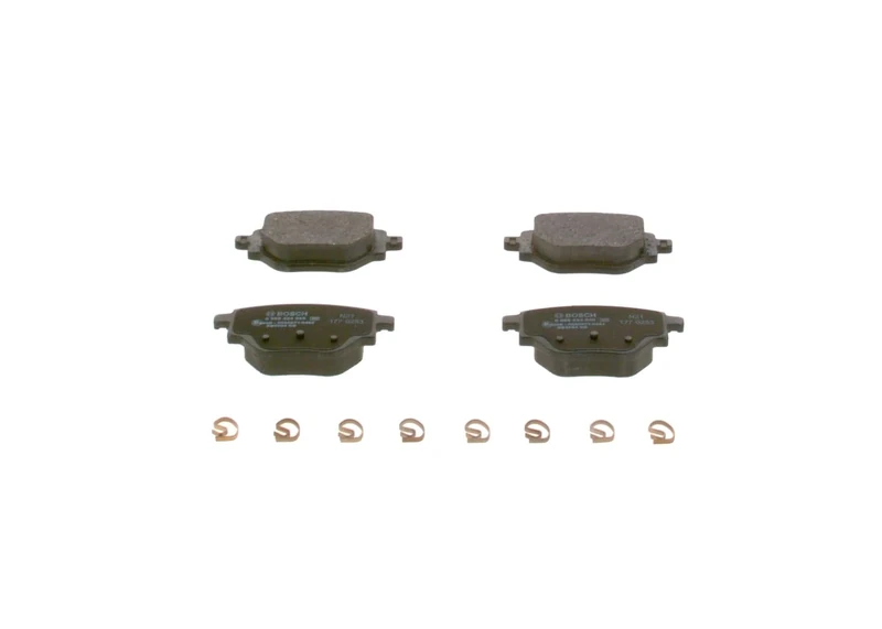 Bosch BP2605 Brake pads - ECE-R90 certified - 1 set of 4 pads