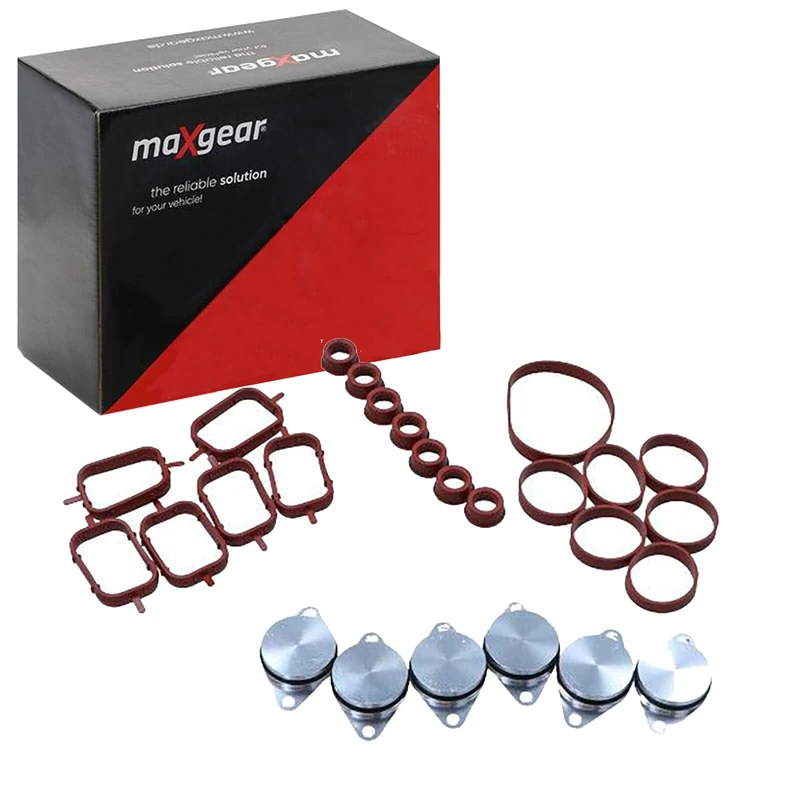 MAXGEAR 70-0107 Gasket Kit Intake Manifold Compatible with BMW 3 Touring E91 3 Saloon E90 3 Saloon E46 5 Saloon E60 5 Touring E61