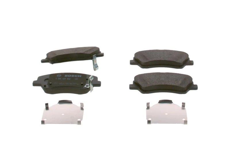 Bosch BP2570 Brake pads - ECE-R90 certified - 1 set of 4 pads