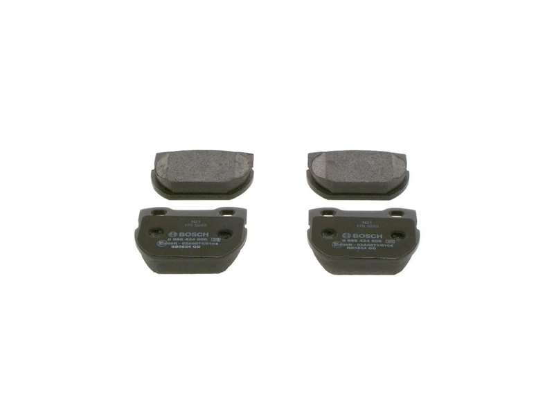 Bosch BP2430 Brake pads - ECE-R90 certified - 1 set of 4 pads - Image 1