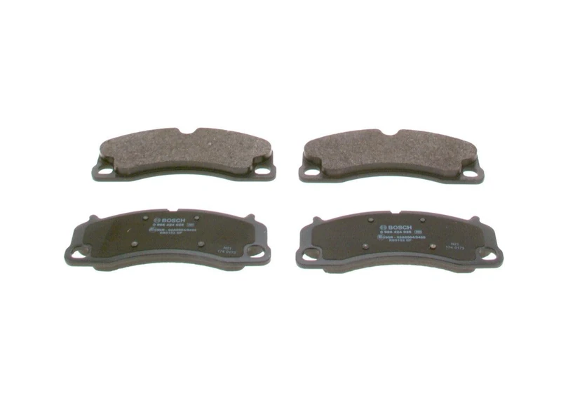 Bosch BP2543 Brake pads - ECE-R90 certified - 1 set of 4 pads