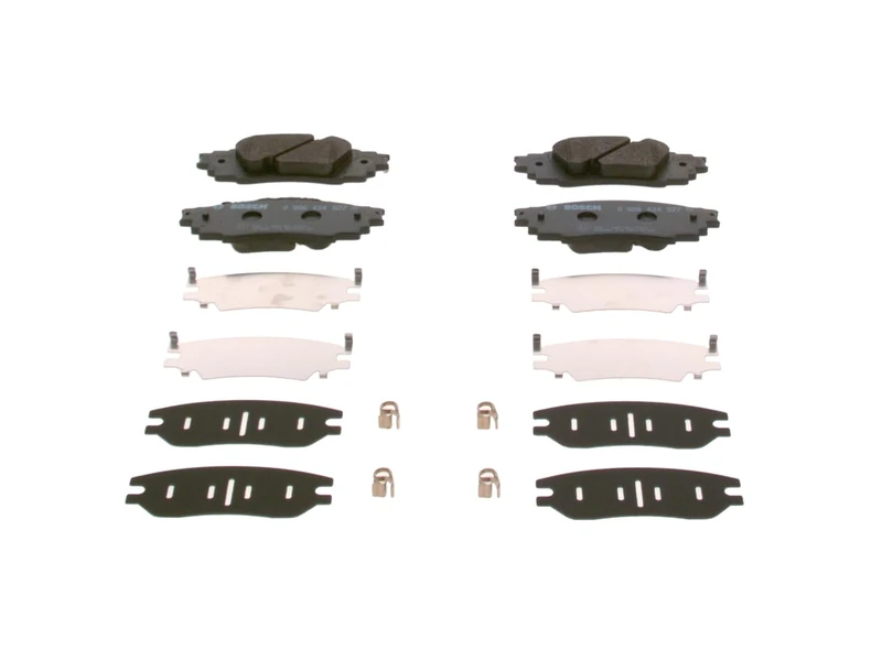 Bosch BP2545 Brake pads - ECE-R90 certified - 1 set of 4 pads
