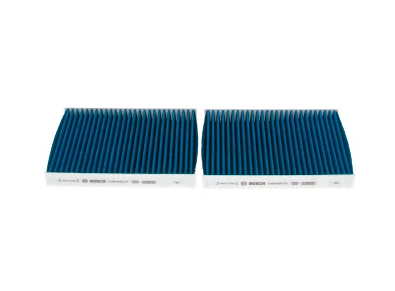 Bosch A8571 FILTER+pro Cabin Filter, High Efficiency Replacement Filter - Works Effectively Against Pollen, Fine Dust, Mold and Bacteria - for Cleaner Air Inside the Vehicle - Set of 2 Filters