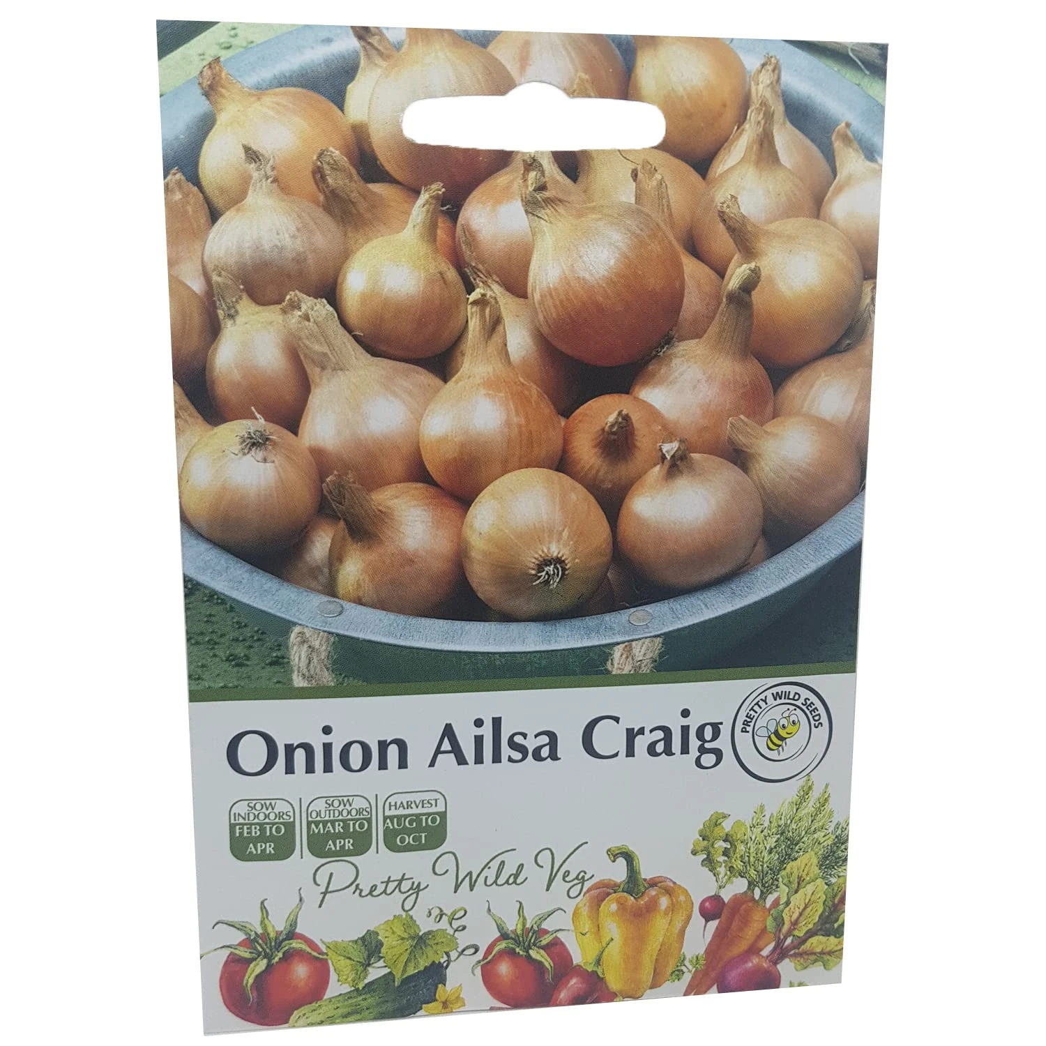 Onion Ailsa Craig Seeds in Pictorial Packet from a UK Seller Popular Well Known Variety