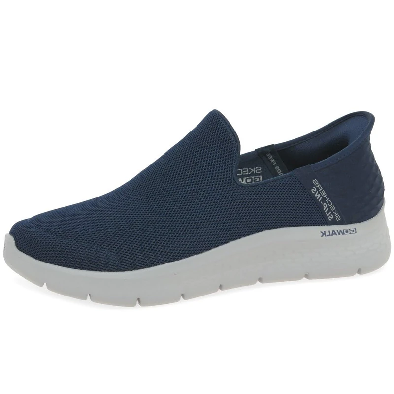 Skechers Men's Go Walk Flex Sneaker, Navy Textile, 15 UK - Image 1