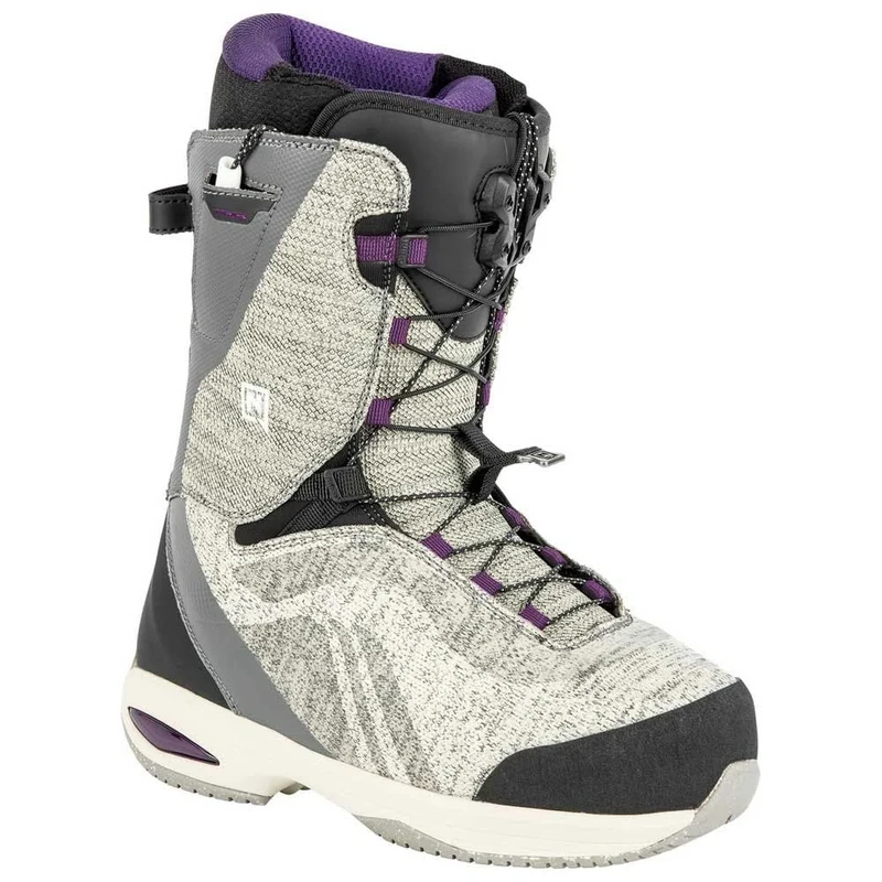 Nitro Snowboards Women's Ronda TLS '23 Lightweight Snowboard Shoe Snowboard Boot with Quick Lacing System All-Round Freestyle Freeride Soft Boot Warm Boots Split Board Boot Women