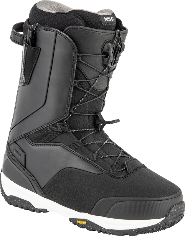 Nitro Men's Snowboards Venture Pro TLS '23 All Mountain Freeride Freestyle Quick Lacing System Boot Snowboard Boat MP 31.5 // EU 47 1/3 // US 13.5