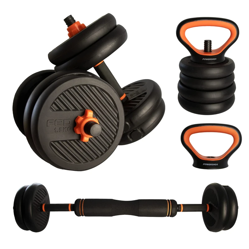 Netsportique 4 in1 muscle-training kit 15kg - Image 1