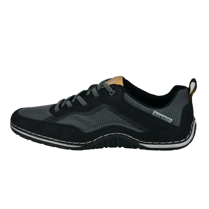 bugatti Men's Blast Trainers, Black/Dark Grey, EU 42, Black Dark Grey, 8 UK - Image 1