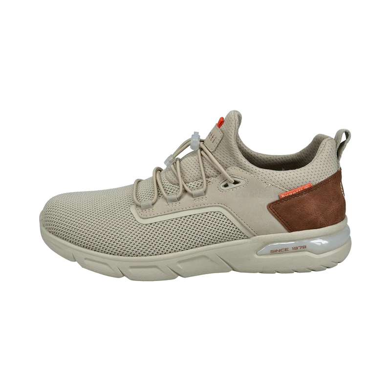 bugatti Men's Nubola Sneakers, Beige, 9.5 UK