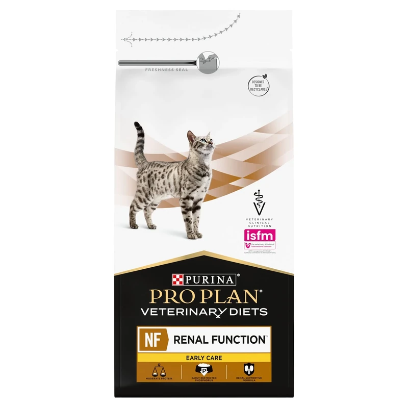 PRO PLAN VETERINARY DIETS Early Care NF Renal Function Chicken Dry Cat Food 1.5kg (Pack of 4)